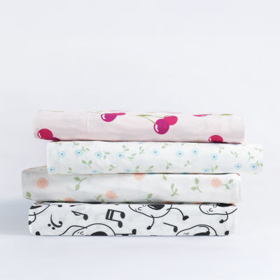 Fruit of the Loom Brushed Microfiber Printed Sheet Set