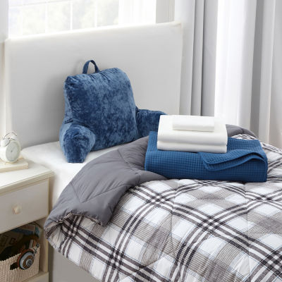Home Expressions Reversible Plaid Comforter Bundle