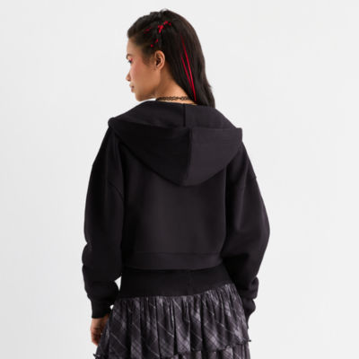 Joaquina for JCPenney Womens Long Sleeve Juniors Hoodie