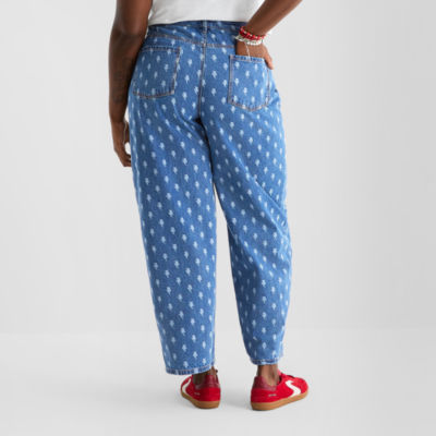 Joaquina for JCPenney Womens Juniors Plus Low Rise Jean