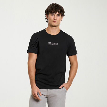 Hurley Mens Crew Neck Short Sleeve Regular Fit Graphic T-Shirt, X-large, Black