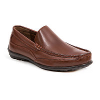 Deer Stags Little & Big Boys Booster Loafers, 3 Medium, Brown