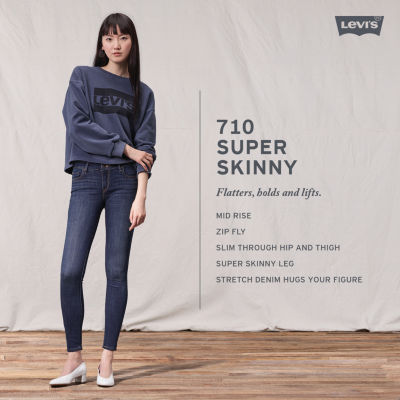 Levi's® Water<Less™ Womens 710™ Super Skinny Jeans