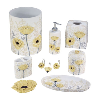 Avanti Marielle Hand Painted Bathroom Canister