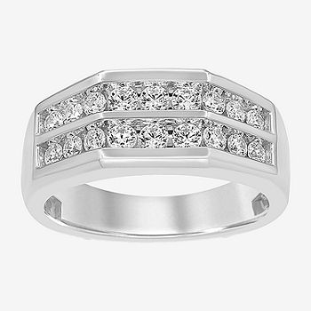 2 CT. T.W. Mined White Diamond 10K White Gold Band - JCPenney