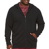 Xersion Big and Tall Quick Dry Cotton Fleece Mens Long Sleeve Hoodie