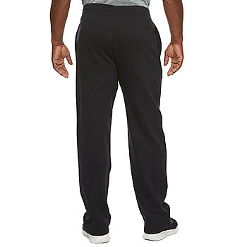 Xersion Quick Dry Cotton Fleece Mens Mid Rise Big and Tall Workout Pant