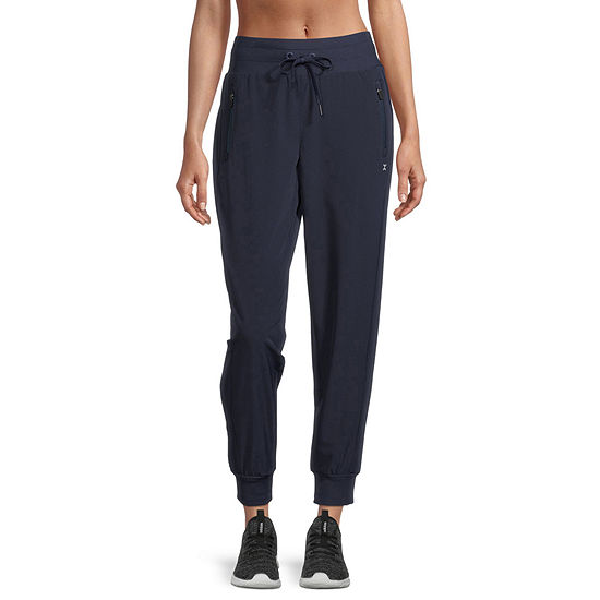 Xersion Womens Mid Rise Stretch Fabric Jogger Pant