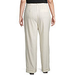 Worthington-Plus Relaxed Fit Straight Trouser