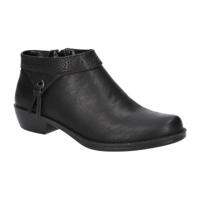 Easy Street Womens Neptune Flat Heel Booties