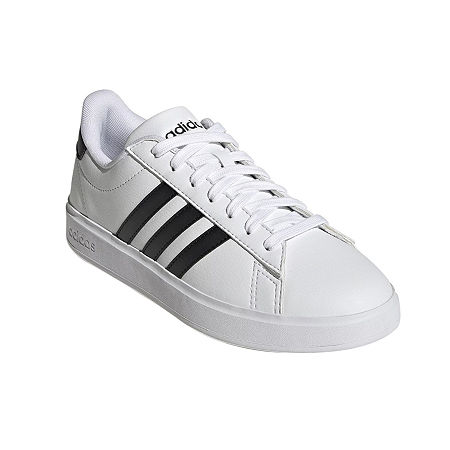 Adidas Grand Court 2.0 Womens Sneakers, 9 1/2 Medium, White