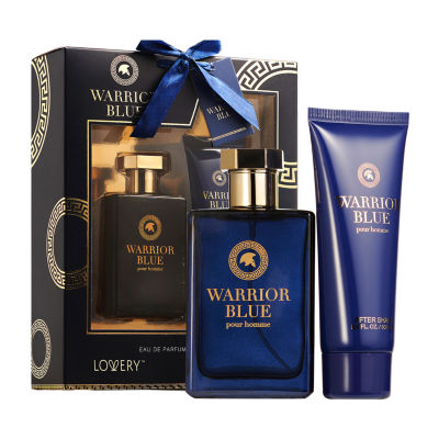 Lovery Warrior Blue Bath And Body Gift Set - Mens Home Spa Pampering Package