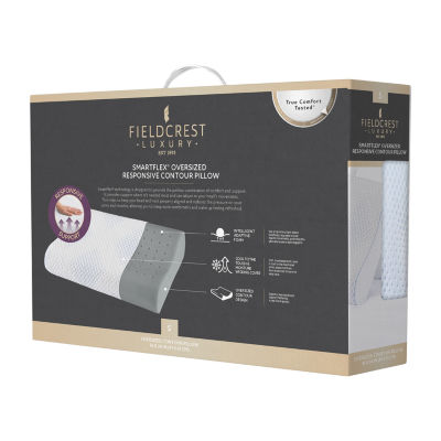 Fieldcrest serene foam luxury pillow best sale