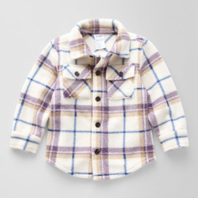 Okie Dokie Girls Midweight Shirt Jacket