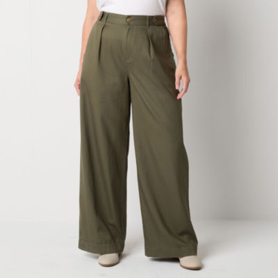 a.n.a Womens Wide Leg Trouser