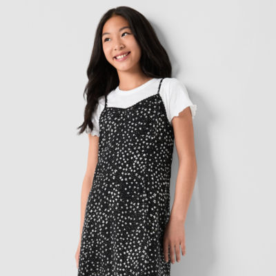 Thereabouts Little & Big Girls Sleeveless Midi 2-pc. Dress Set