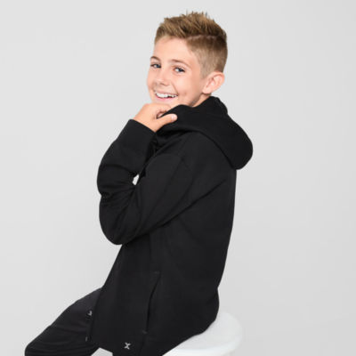 Xersion Little & Big Boys Double-Knit Zipper Hoodie