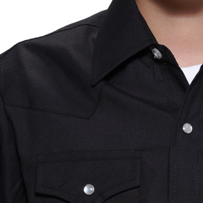 Ely Cattleman Boys Long Sleeve Button-Down Shirt