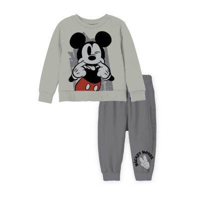 Toddler Boys 2-pc. Fleece Mickey Mouse Pant Set