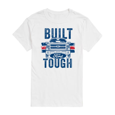 Mens Short Sleeve Ford Built Tough Graphic T-Shirt