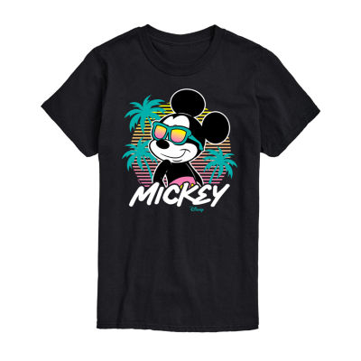 Mens Short Sleeve Mickey Mouse Graphic T-Shirt