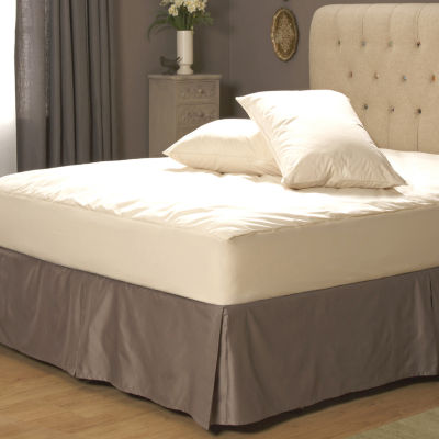 Allerease 100% Organically Grown Cotton Top Mattress Pad