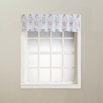 Lichtenberg Eve Garden Rod Pocket Tailored Valance