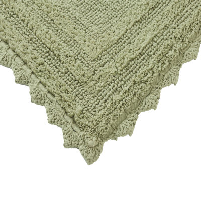 Better Trends Lilly Crochet Bath Rug