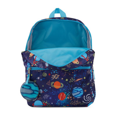 Cudlie 5 Piece Boy's Galaxy Backpack Set With Lunch Bag