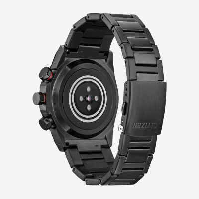 Citizen Cz Smart Series 2 Mens Hybrid Chronograph Black Stainless Steel Bracelet Watch Jx2005-55e