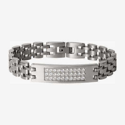 Shaquille O'Neal XLG Stainless Steel 9 Inch Link Chain Bracelet