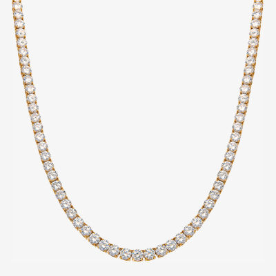 Shaquille O'Neal XLG Mens Cubic Zirconia Stainless Steel 22 Inch