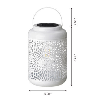Glitzhome 8.75" Metal Cutout Lanterns