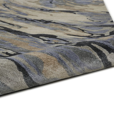 Weave And Wander Orwell Abstract Hand Tufted Indoor Rectangle Accent Rugs