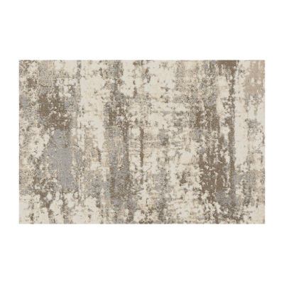 Weave And Wander Parker Abstract Machine Made Indoor Rectangle Area Rugs