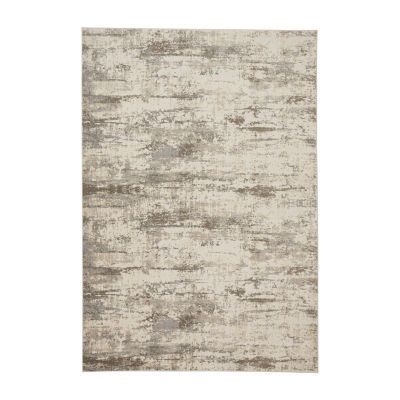 Weave And Wander Parker Abstract Machine Made Indoor Rectangle Area Rugs