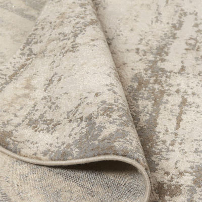 Weave And Wander Parker Abstract Machine Made Indoor Rectangle Area Rugs