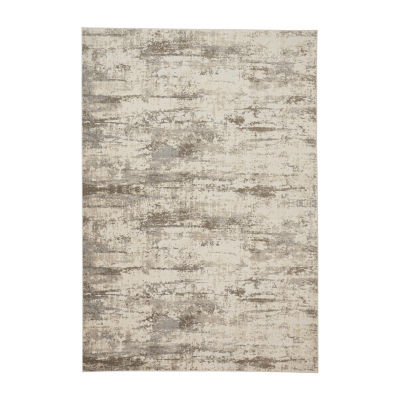 Weave And Wander Parker Abstract Machine Made Indoor Rectangle Accent Rugs