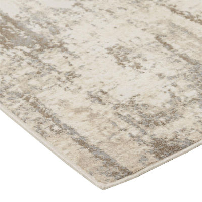 Weave And Wander Parker Abstract Machine Made Indoor Rectangle Accent Rugs