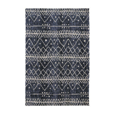 Weave And Wander Oliena Stripe Machine Made Indoor Rectangle Accent Rugs