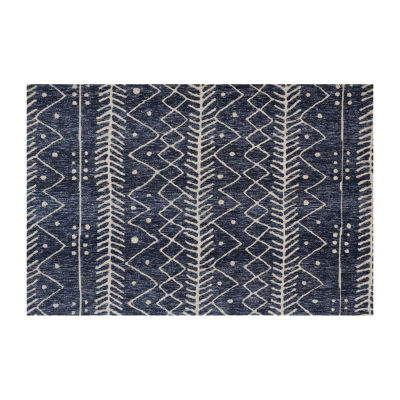 Weave And Wander Oliena Stripe Machine Made Indoor Rectangle Accent Rugs