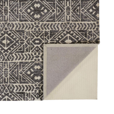 Weave And Wander Oliena Stripe Machine Made Indoor Rectangle Accent Rugs