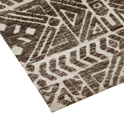 Weave And Wander Oliena Stripe Machine Made Indoor Rectangle Area Rugs