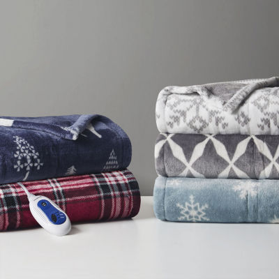 Beautyrest Microplush Heated Electric Throws JCPenney