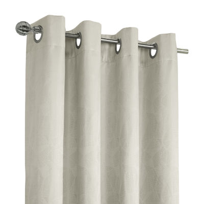 Ethan Energy Saving 100% Blackout Grommet Top Single Curtain Panel