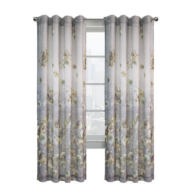 Twilight Grommet Top Energy Saving Blackout Single Curtain Panels