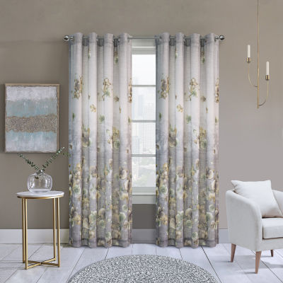 Twilight Energy Saving Blackout Grommet Top Single Curtain Panel