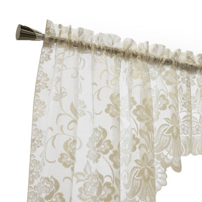 Limoges Rod Pocket Swag Valance