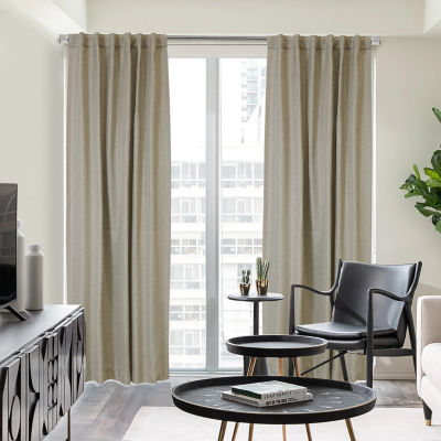 THERMALOGIC™ Galati Back Tab Energy Saving Blackout Single Curtain Panel