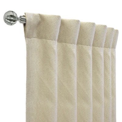 THERMALOGIC™ Galati Back Tab Energy Saving Blackout Single Curtain Panel